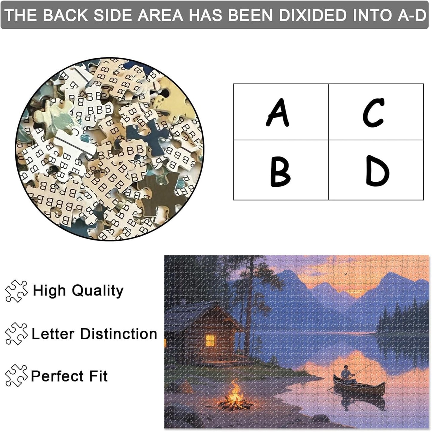 Custom Photo Puzzle – Personalized 1500 Piece Jigsaw Puzzle from Your Photo – Perfect Puzzle Gift for Families, Pets, Weddings, Anniversaries, Adults & Couples(1500-horizontal)