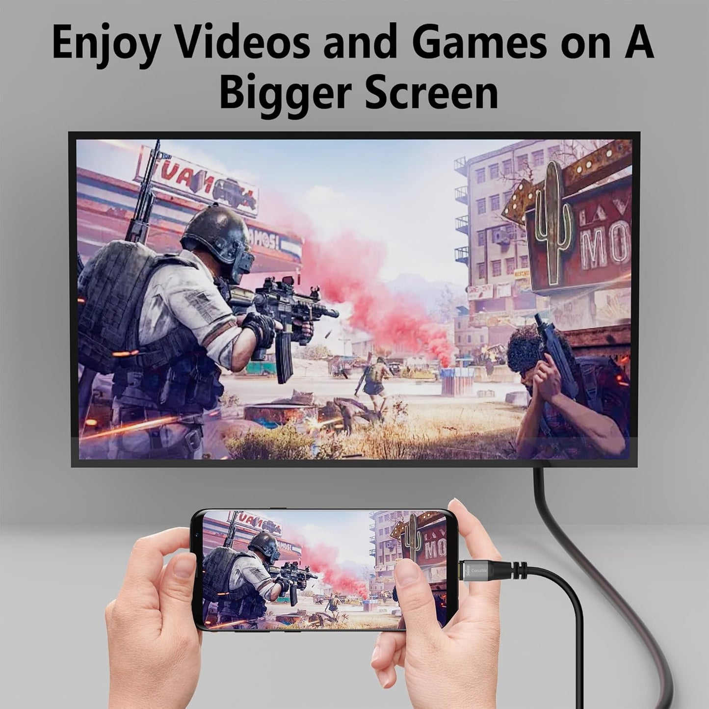 4K USB C to DVI Cable 4 FT, USB Type-C to DVI-D Adapter Cord, (Thunderbolt 3/4) Compatible with iPhone 16/15 Series, MacBook Pro/Air, iPad Pro, iMac, Galaxy S24, XPS, Surface Book 3 and More, Real 4K