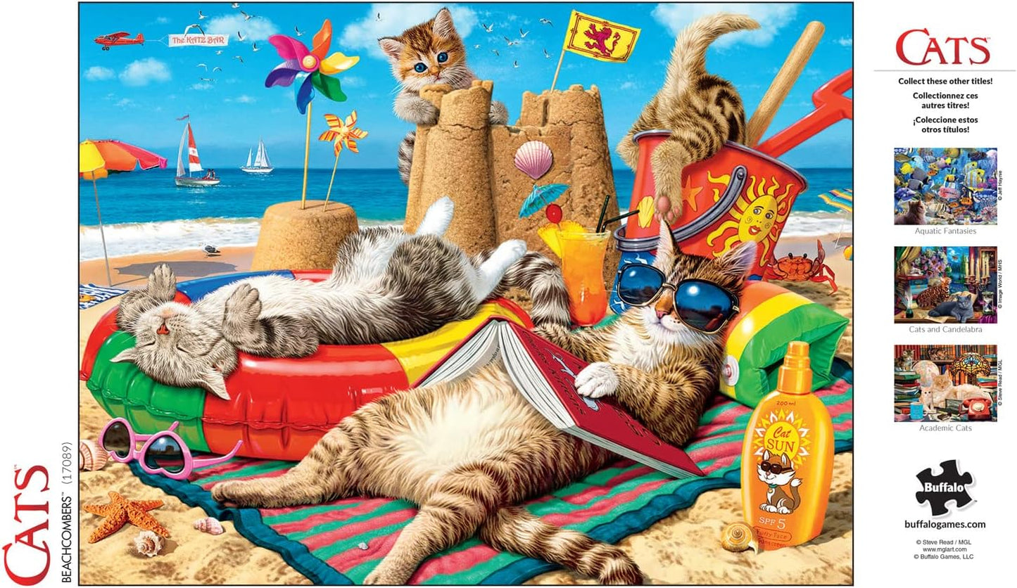 Buffalo Games - Steve Read - Beachcombers - 750 Piece Jigsaw Puzzle For Adults -Challenging Puzzle Perfect for Game Nights - Finished Size is 24.00 x 18.00