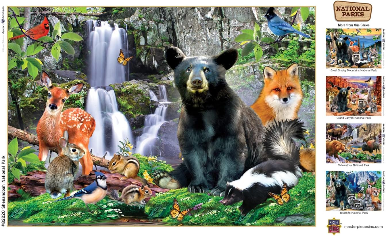 MasterPieces 500 Pieces Jigsaw Puzzle for Adults, Family, Or Youth - Shenandoah National Park - 15"x21"