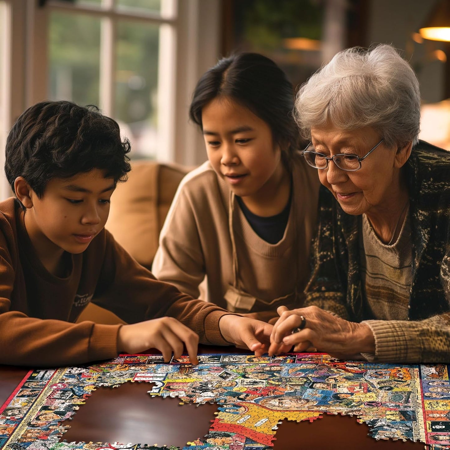 White Mountain Puzzles Rock 'N Roll - 1000 Piece Jigsaw Puzzle