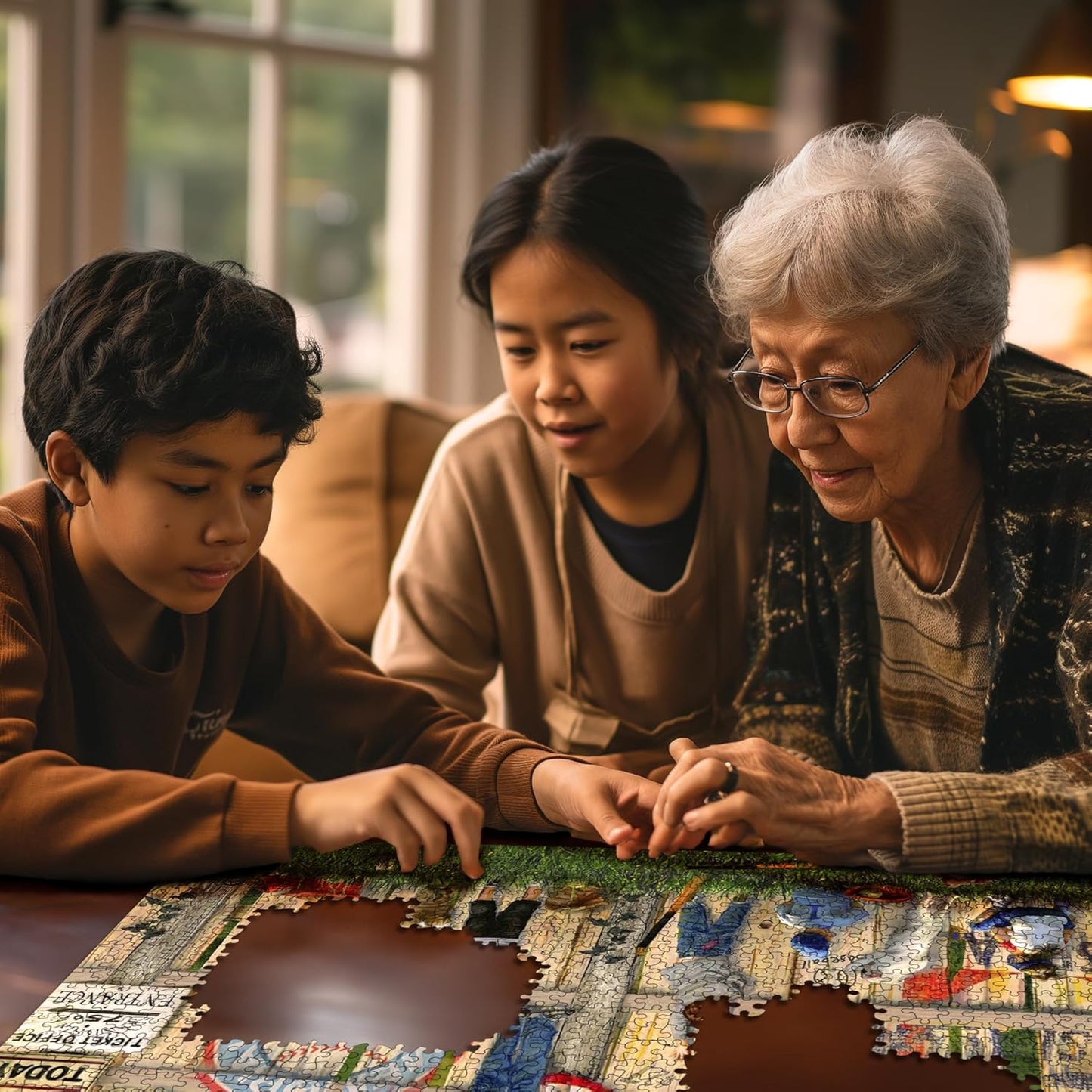 White Mountain in The Cheap Seats Jigsaw Puzzles for Adults 500 Pieces Baseball Puzzle