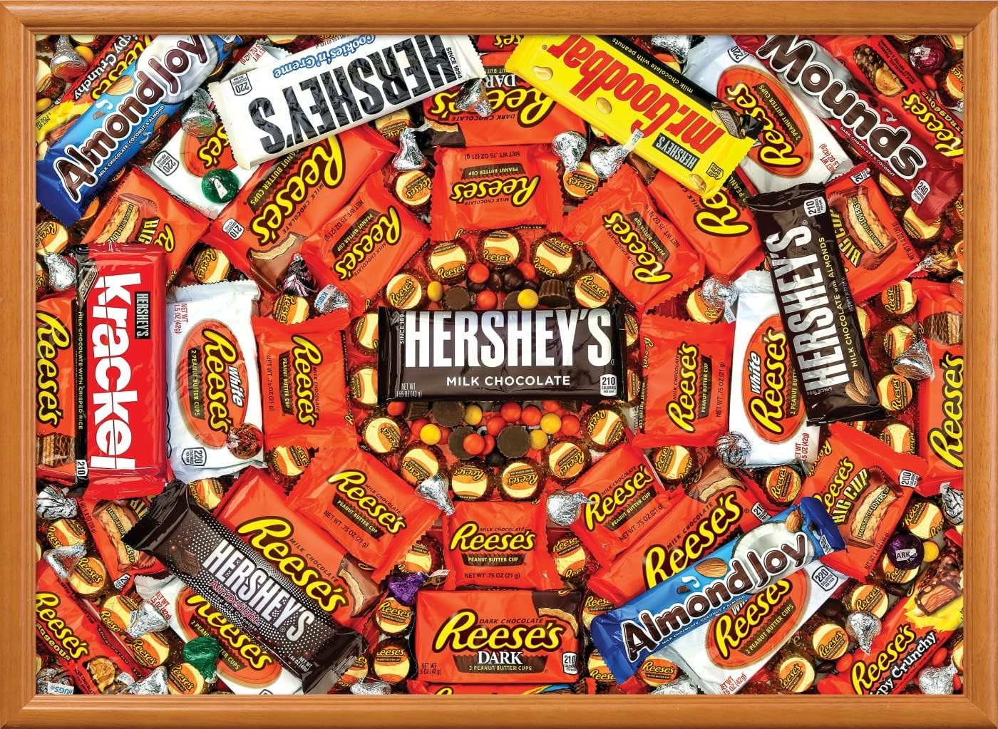 MasterPieces 1000 Piece Jigsaw Puzzle for Adults, Family, Or Youth - Hershey's Swirl - 19.25"x26.75"