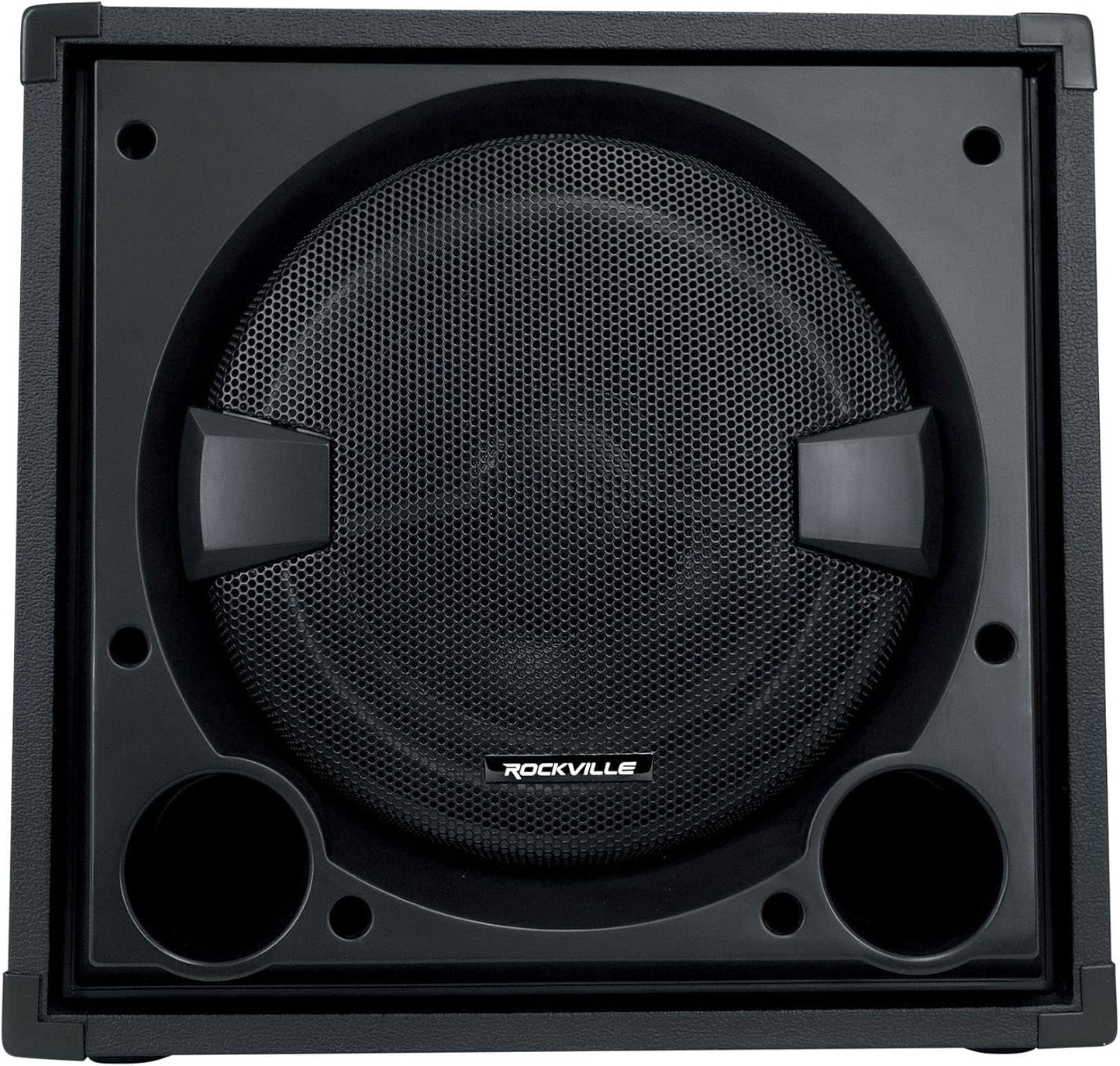 Rockville BASS Blaster 12 800W Powered Home Audio Subwoofer, 12" High-Grade Woofer with Y30 Magnet, Adjustable Crossover, RCA/Speaker Inputs, LED Lighting, for Home Theater & Music