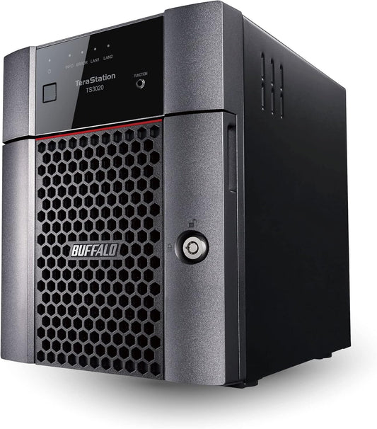 BUFFALO TeraStation 3420DN 4-Bay SMB 8TB (4x2TB) Desktop NAS w/Hard Drives Included Network Attached Storage