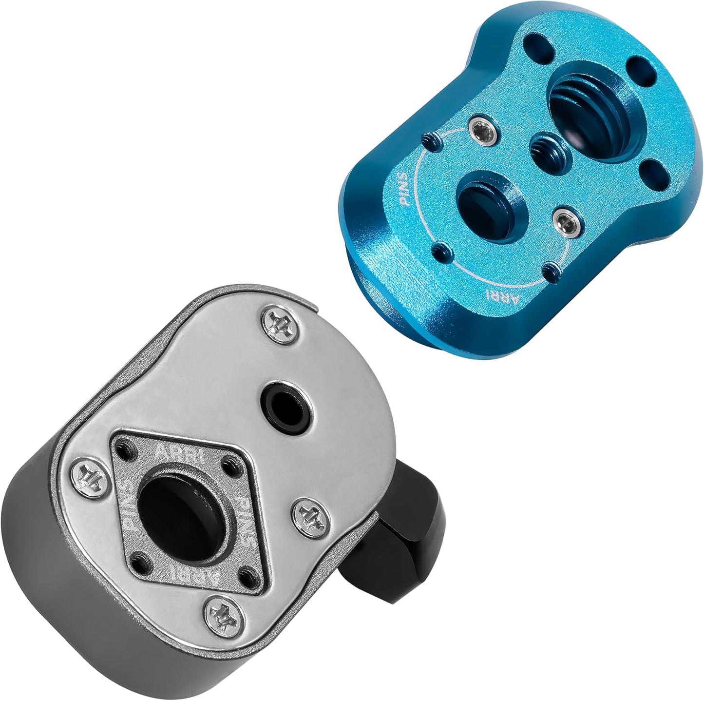 KONDOR BLUE | Mini Lock Quick Release Plates for Camera Monitors, Arms, Accessories, Microphones, Key Lights | Quickly and Securely Attach and Detach Accessories on Your Cinema Rig | Blue