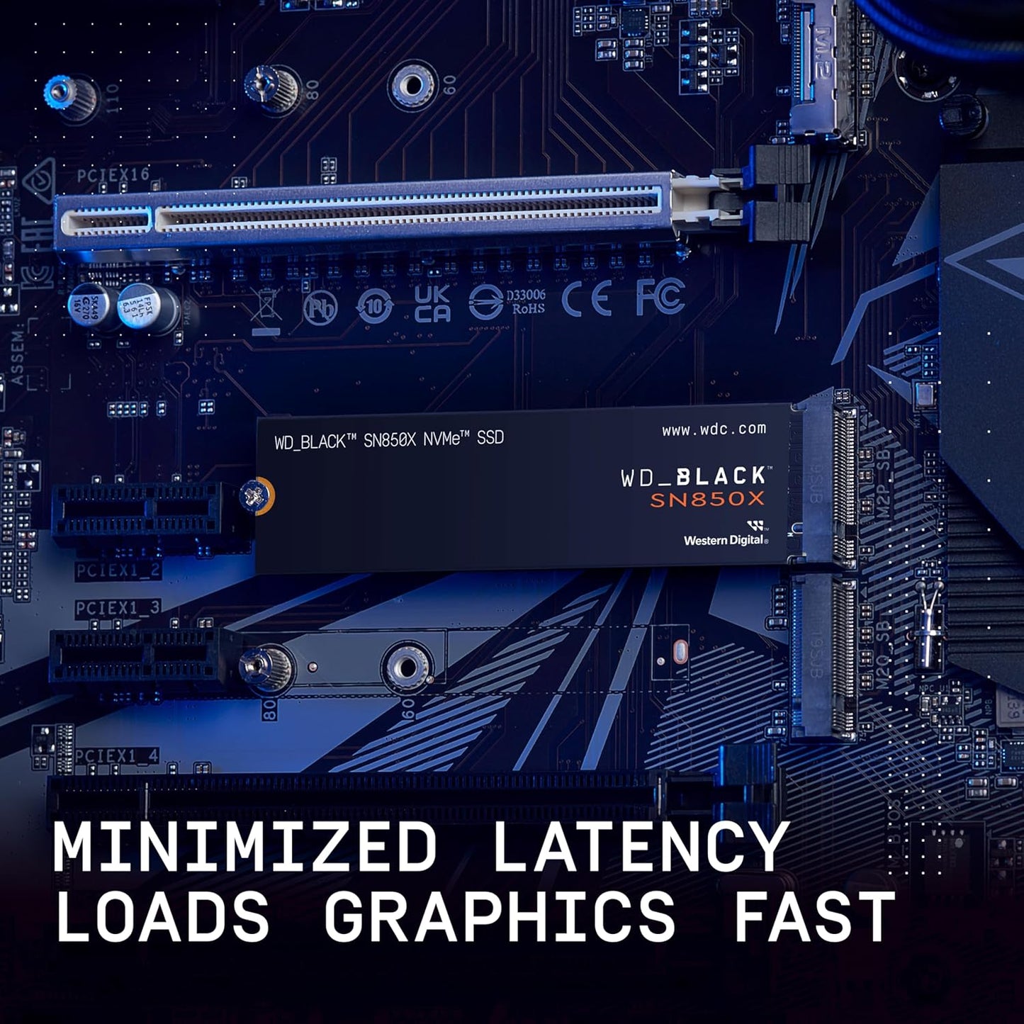 WD_BLACK 4TB SN850X NVMe Internal Gaming SSD Solid State Drive - Gen4 PCIe, M.2 2280, Up to 7,300 MB/s - WDS400T2X0E