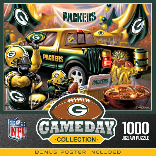 MasterPieces NFL Gameday Puzzles Collection - NFL Gameday Tailgate 1000 Piece Jigsaw Puzzle