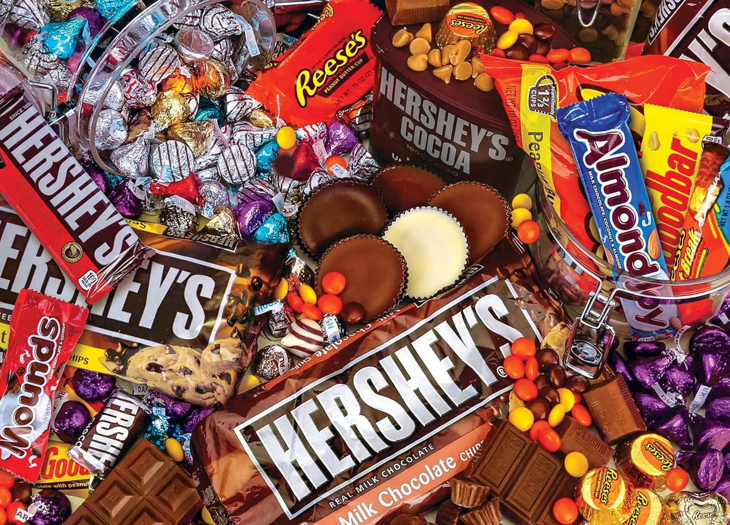 MasterPieces 1000 Piece Jigsaw Puzzle for Adults, Family, Or Youth - Hershey's Mayhem - 19.25"x26.75"