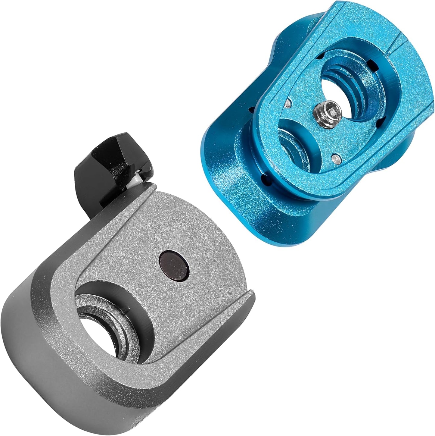 KONDOR BLUE | Mini Lock Quick Release Plates for Camera Monitors, Arms, Accessories, Microphones, Key Lights | Quickly and Securely Attach and Detach Accessories on Your Cinema Rig | Blue